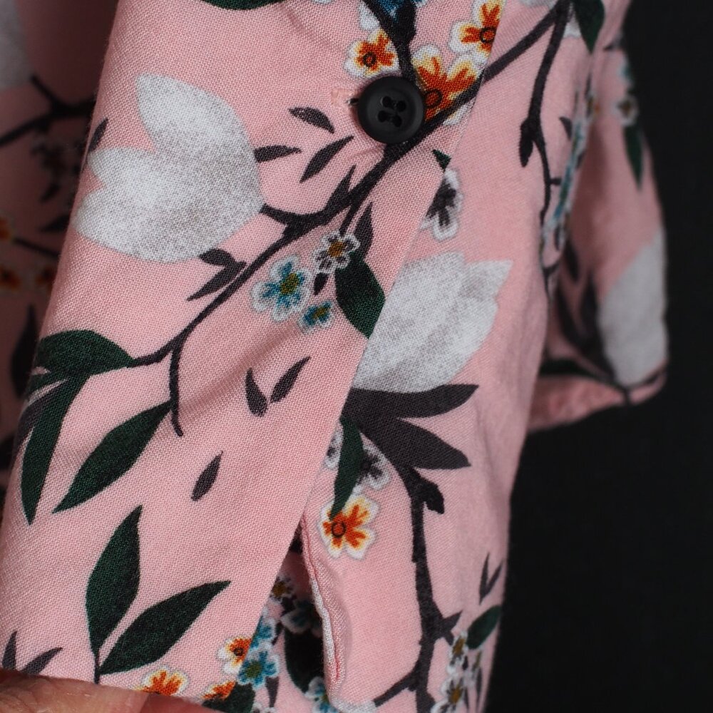 Topshop | Floral Long Sleeve Shirt - Picture 3 of 4